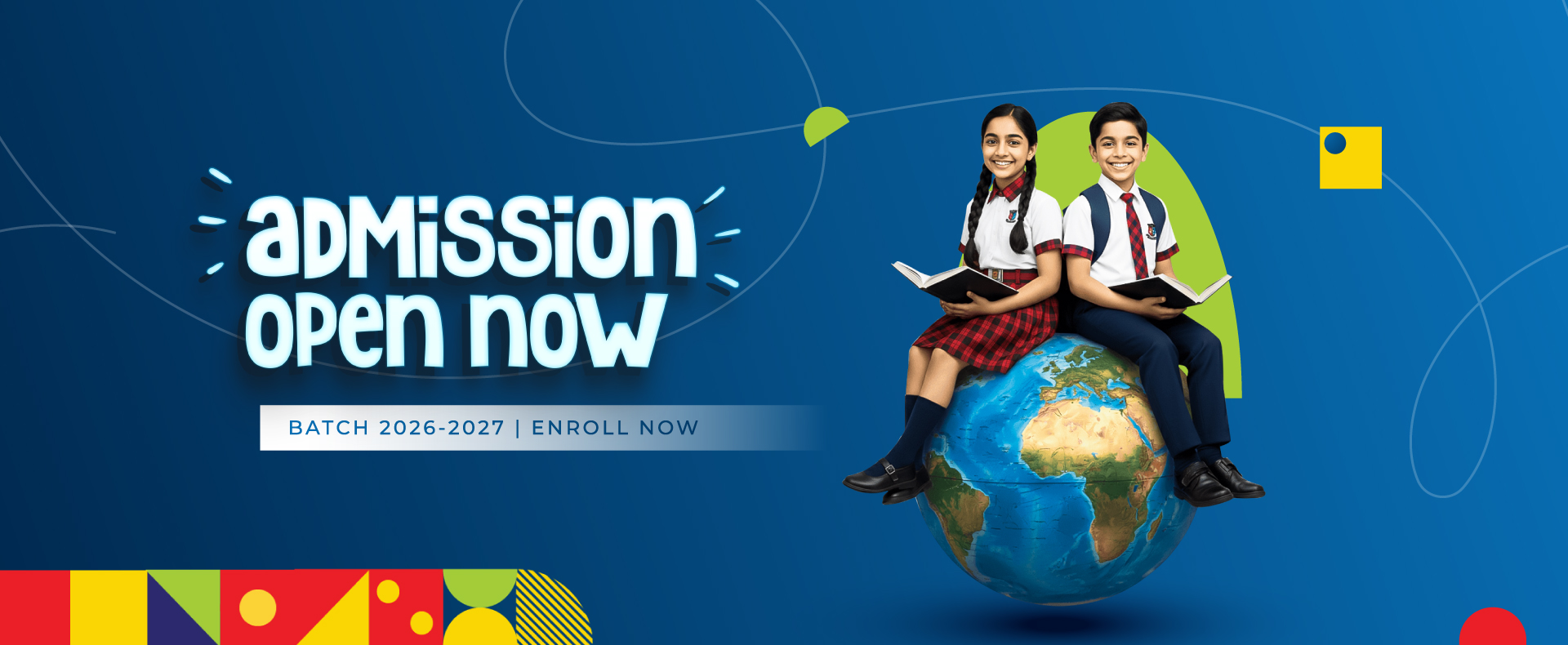 Admission open now vishvaniketan shanti asiatic school